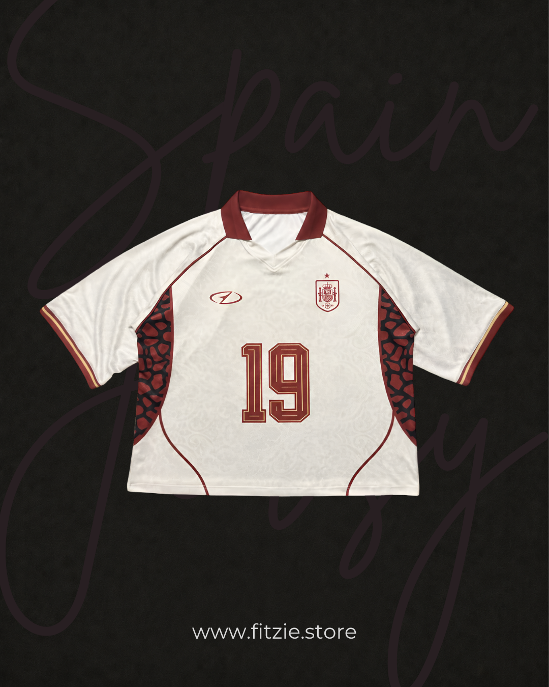 Spain away - Boxy Fitted