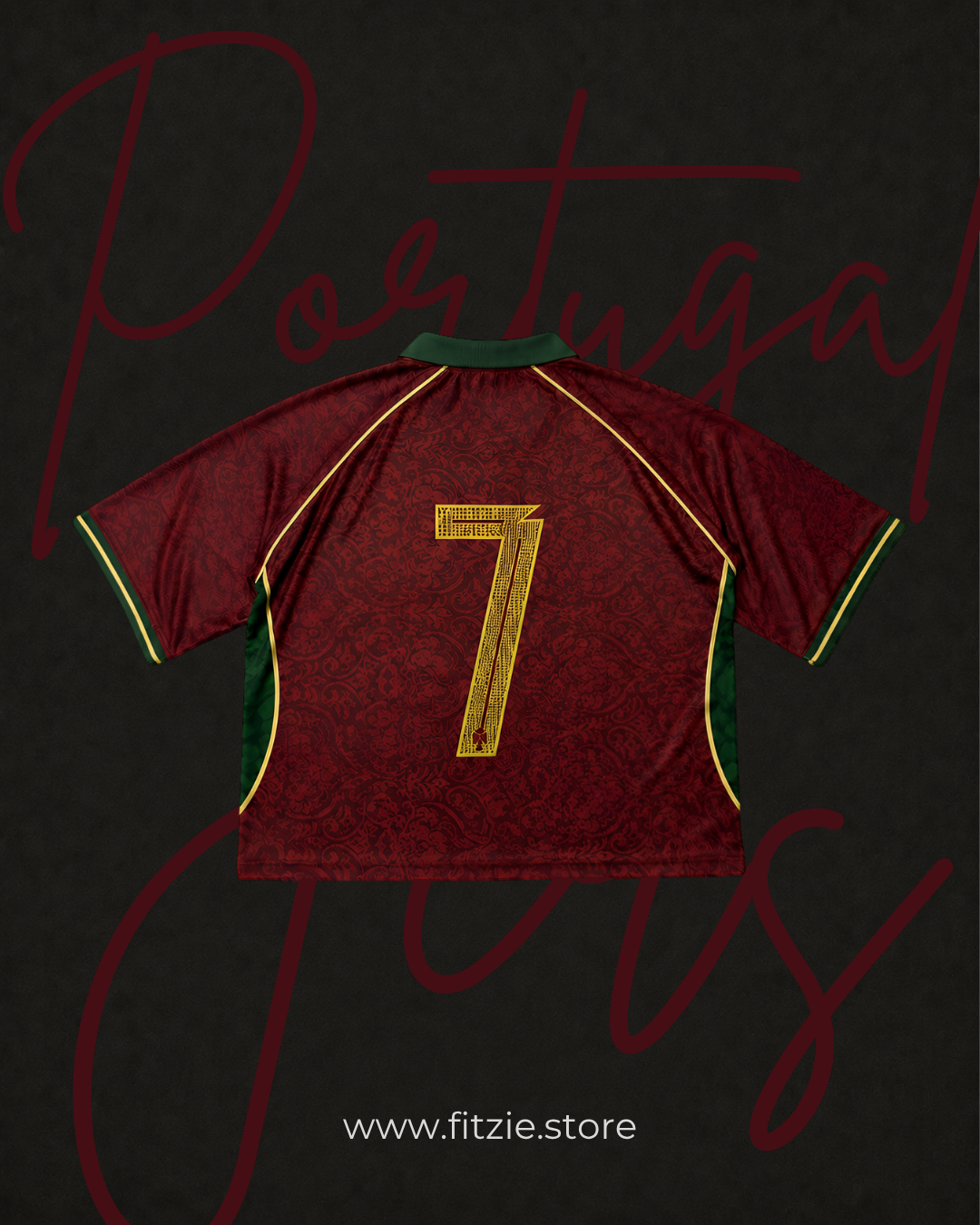 Portugal jersy - Boxy Fitted