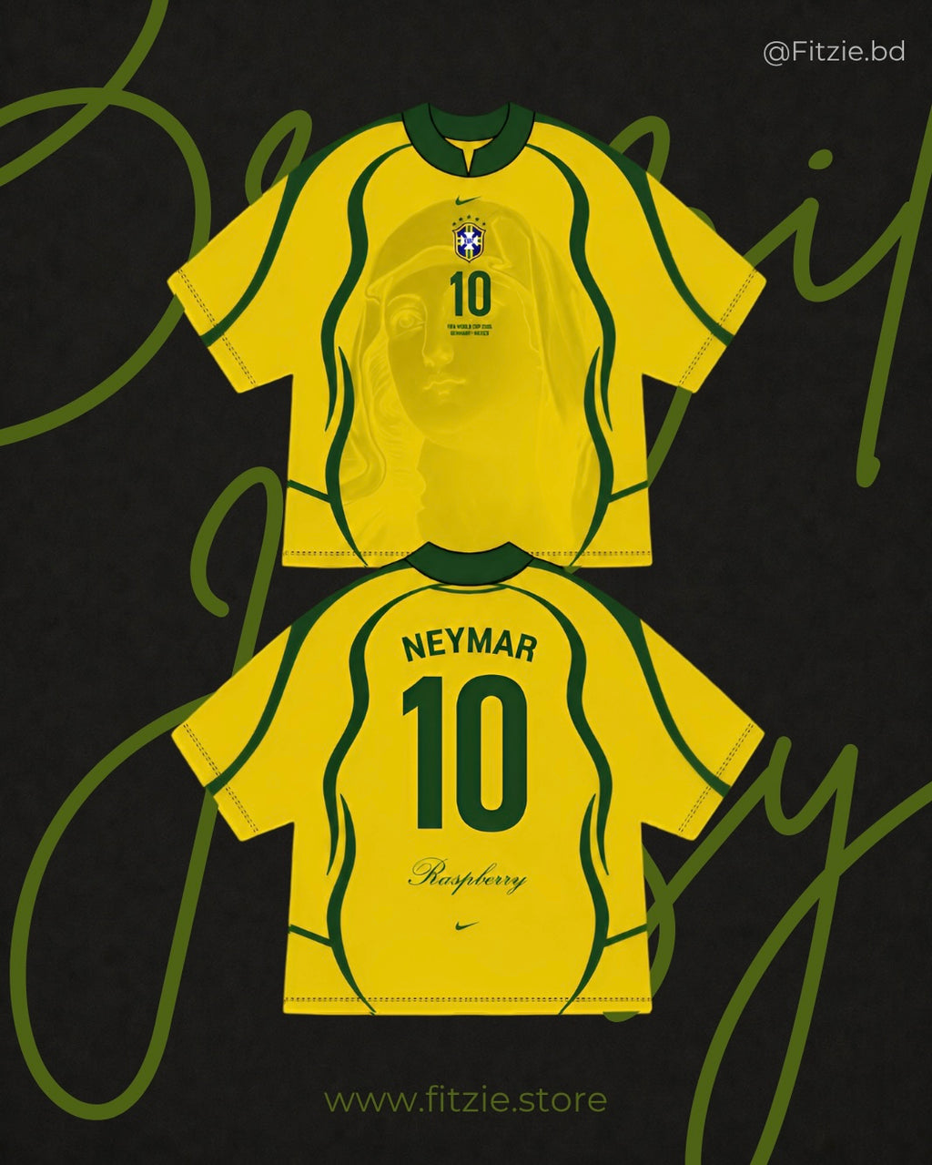 Brazil Jersy - Boxy Fitted