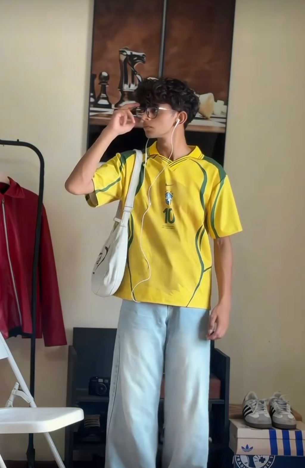 Brazil Jersy - Boxy Fitted