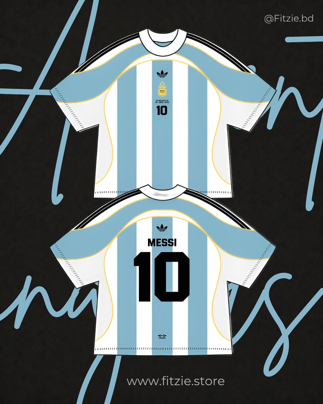 Argentina Jersy - Boxy Fitted