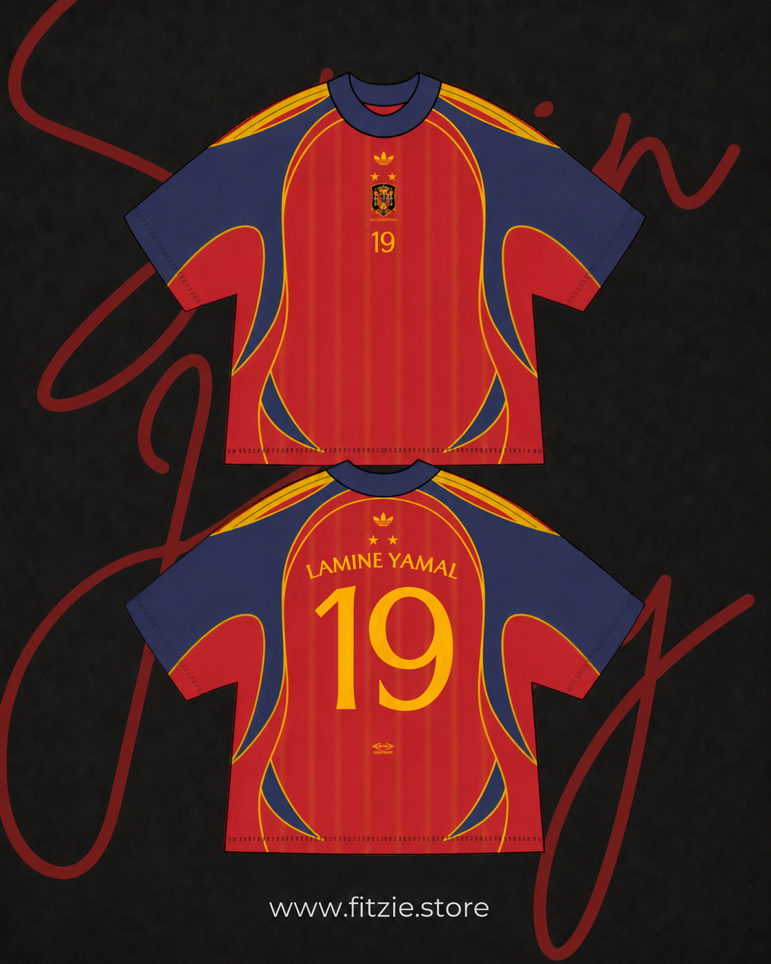 Spain Jersy - Boxy Fitted